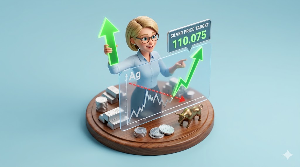 Phân tích kỹ thuật: Bạc bứt phá xu hướng giảm dài hạn, xác lập đà tăng hướng tới mục tiêu 110.075.