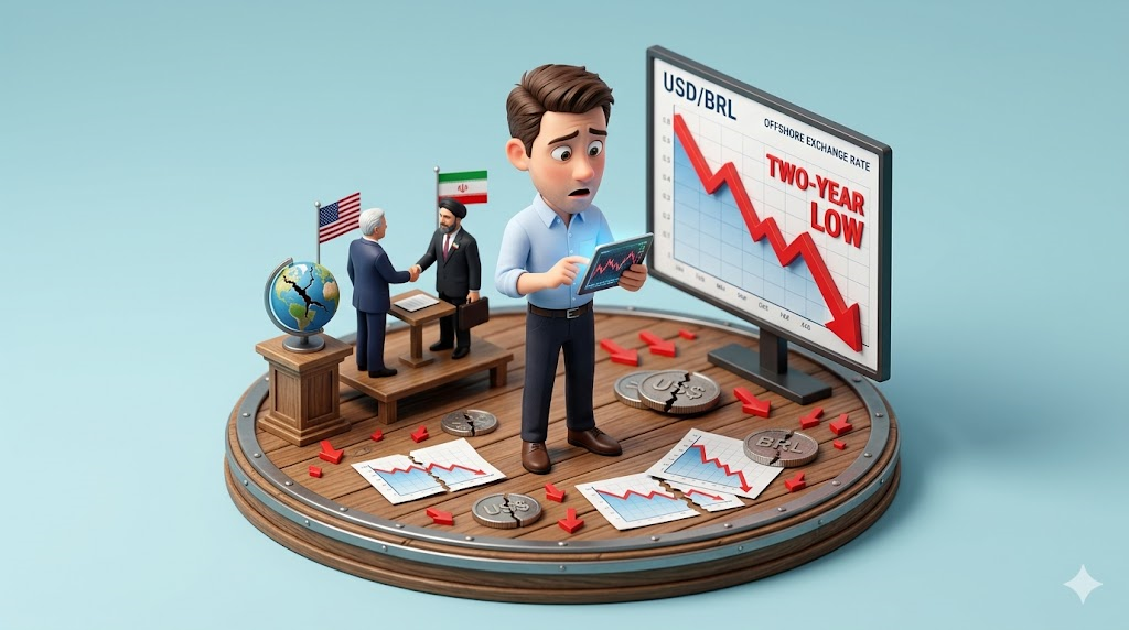Thỏa thuận Mỹ - Iran đẩy tỷ giá USD/BRL xuống đáy hai năm