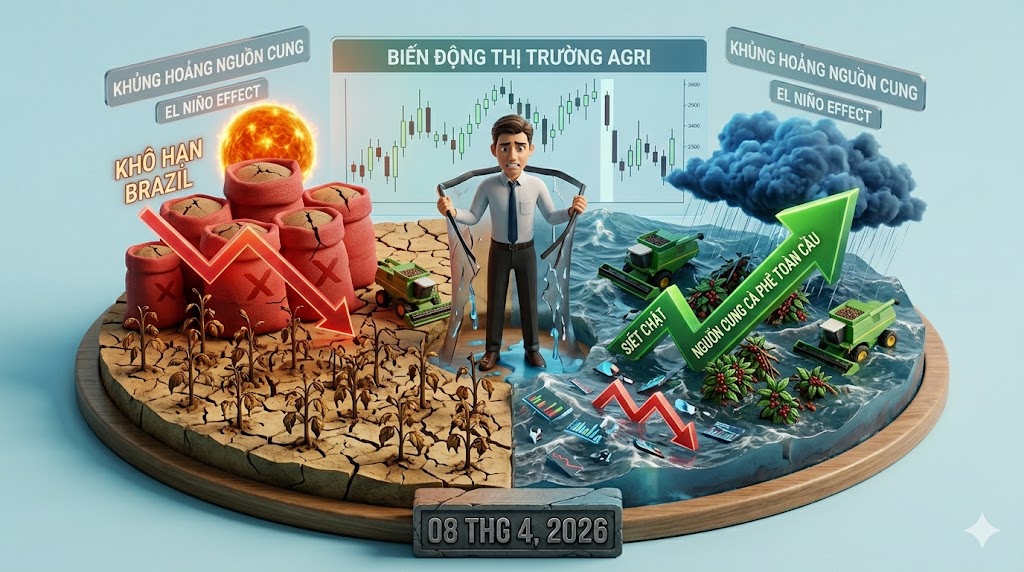 El Niño chính thức hình thành, rủi ro thời tiết phân hóa đè nặng nông sản Brazil